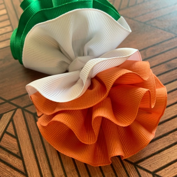 COPY - Flag of Ireland Hair Bow - Irish Pride Gifts - Picture 6 of 10
